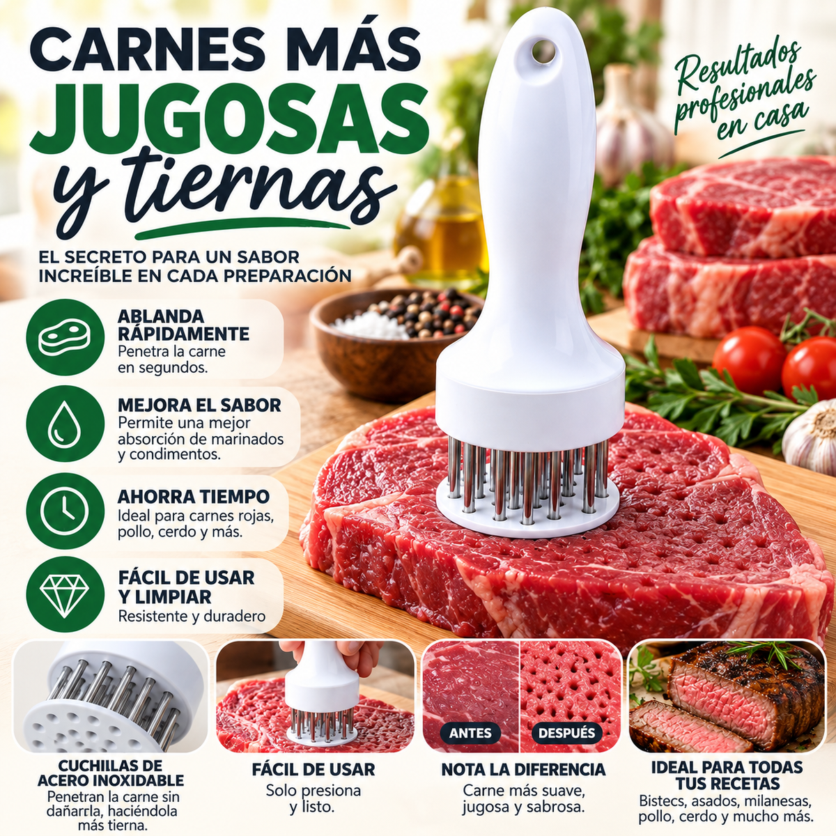 ABLANDADOR DE CARNE